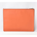 Loewe Clutch Bag Second Pouch Lamb Leather Anagram Coral