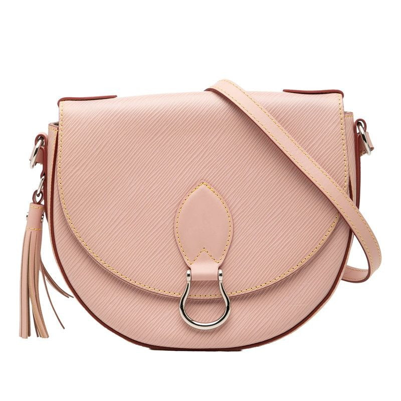 Louis Vuitton Epi Saint Cloud Crossbody Shoulder Bag Rose Ballerina Pink