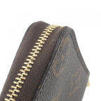 Louis Vuitton Monogram Zippy Coin Purse Brown Marron — view 4