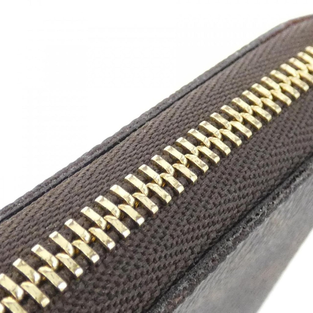Louis Vuitton Monogram Zippy Coin Purse Brown Marron — view 5