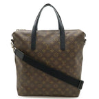 Louis Vuitton Monogram Macassar Kitan Tote Bag 2-Way Shoulder Crossbody