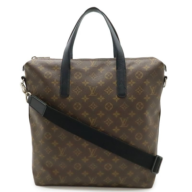 Louis Vuitton Monogram Macassar Kitan Tote Bag 2-Way Shoulder Crossbody — view 2