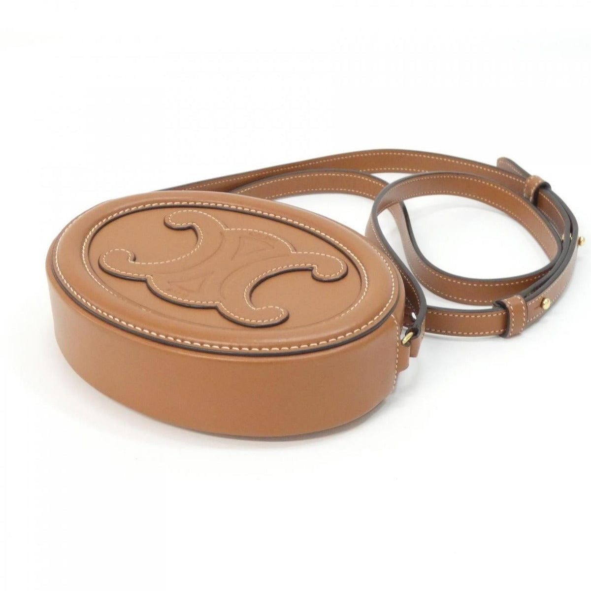 Celine Cross Body Oval Purse Shoulder Bag — view 2