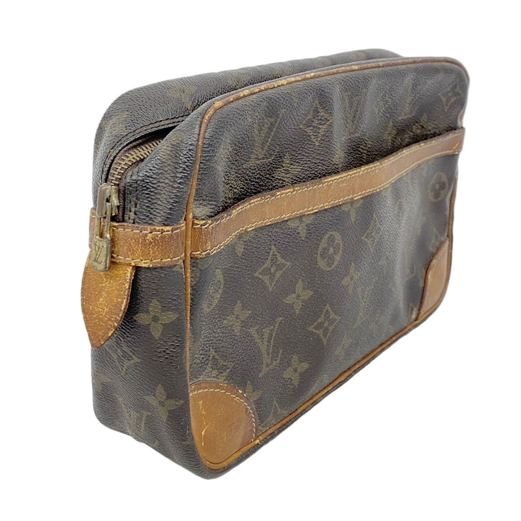 Louis Vuitton Clutch Monogram Compiegne 28 Brown — view 2