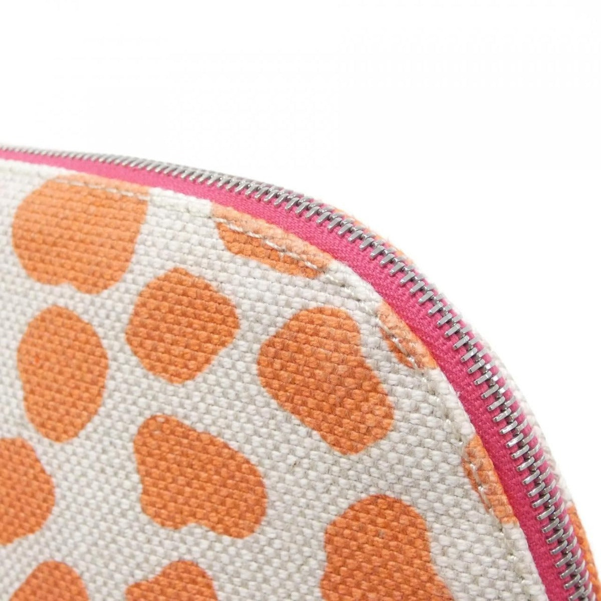 Hermes Jeu Dans la Jungle GM Pouch Tangerine — view 3