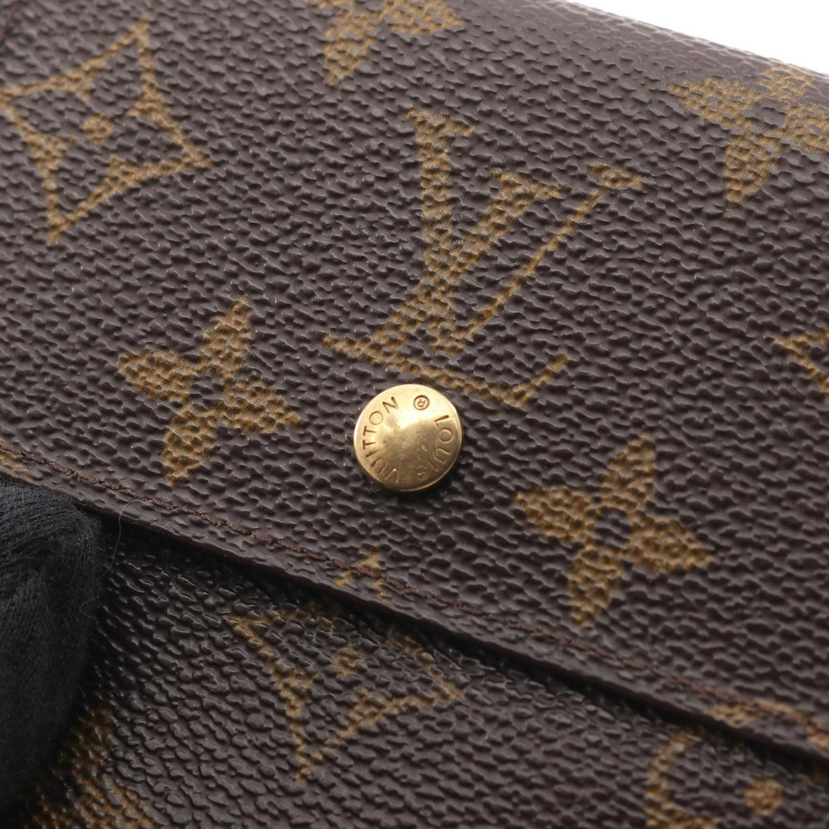 Louis Vuitton Trifold Wallet Porte Monnaie Billets Cult Cles Coating — view 9