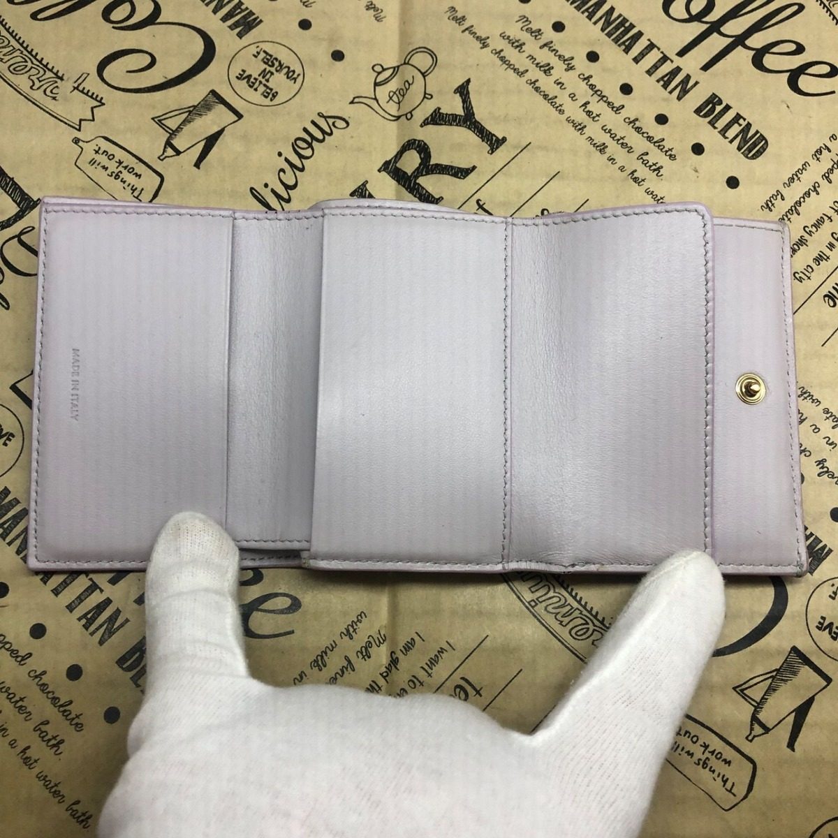 Celine Trifold Wallet Compact Card Billfold Coin — view 7