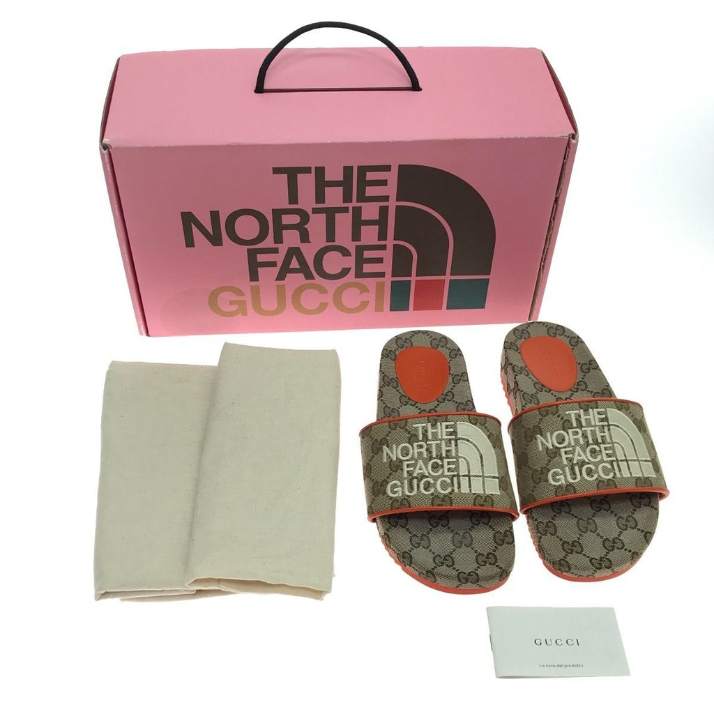 Gucci Sandals 37 Orange Brown
