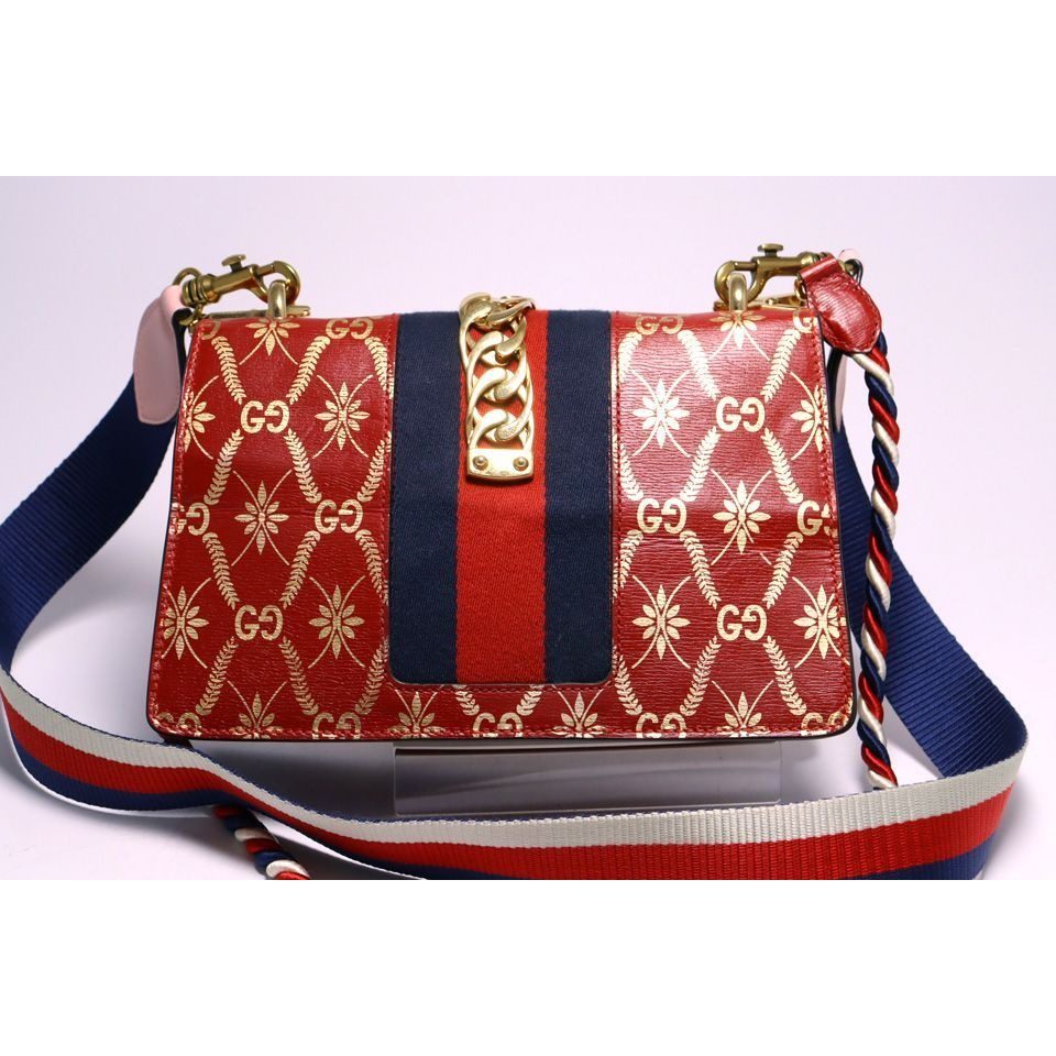 Gucci Sylvie Leather Shoulder Bag — view 2