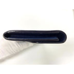 Louis Vuitton Epi Portefeuille Emilie Zipper Long Wallet Andigo Blue — view 5