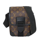 Louis Vuitton Monogram Macassar Arch Messenger Shoulder Bag Brown