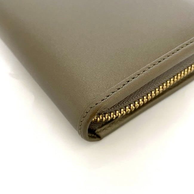 Loewe Round Zipper Long Wallet Brown — view 4