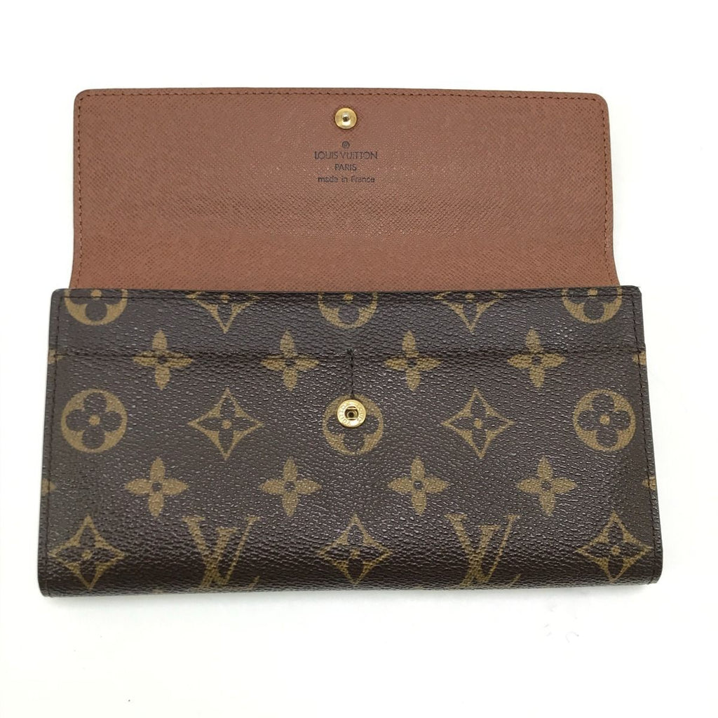 Louis Vuitton Bi-Fold Long Wallet Monogram Portefeuille Sara — view 6