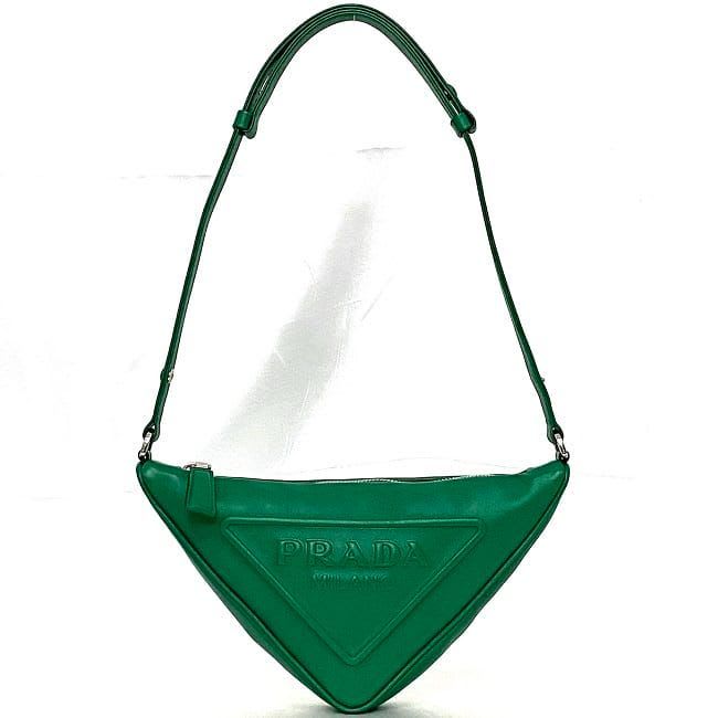 Prada Bag Green Triangle — view 2