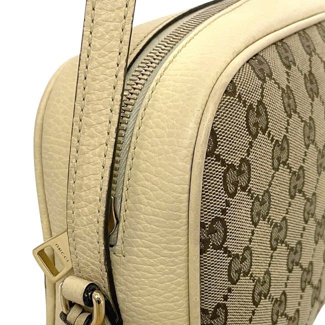Gucci Shoulder Bag Beige Cream White — view 8