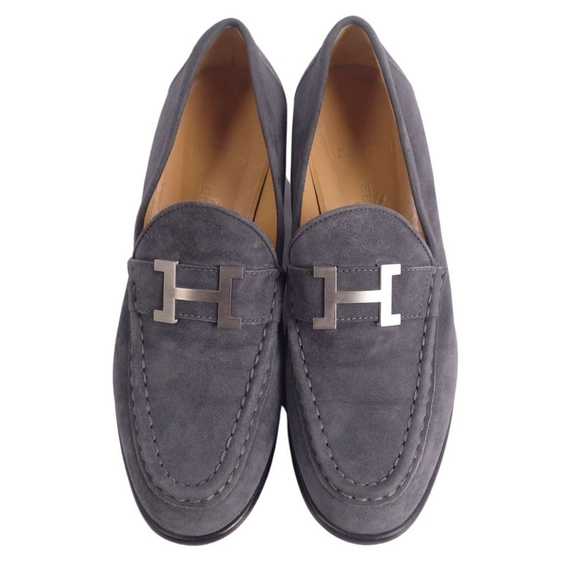 Hermes Loafer Moccasin H Logo Constance Swe — view 8