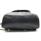 Chanel Jumbo CC Logo Mark Backpack Lambskin Black — view 4