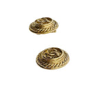 Chanel Vintage Large Coco Mark Earrings — view 4