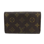 Louis Vuitton Monogram L-shaped Zipper Porte Monnaie Vie Tresor Fold — view 2