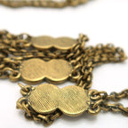 Yves Saint Laurent Necklace Long Vintage Swirl GP — view 9