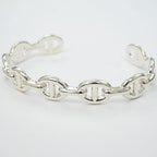 Hermes Chaine Dancre Anchaenne Bangle ST AG 925 Accessories — view 3