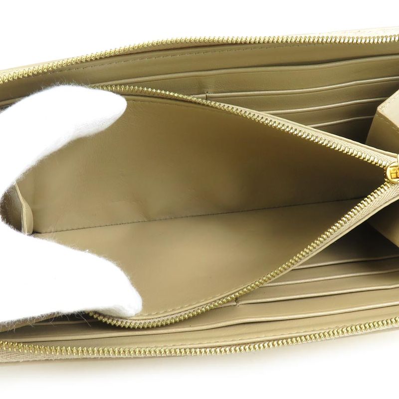 Celine Round Zipper Long Wallet — view 4