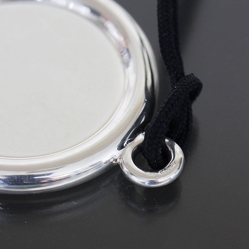 Hermes Serie Necklace AG 925 Silver Box E0842 — view 3