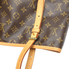 Louis Vuitton Monogram Bucket GM Tote Bag — view 9