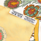 Hermes Carre 90 Decoupages Cut-Out Silk Multicolor Scarf 0750 — view 4
