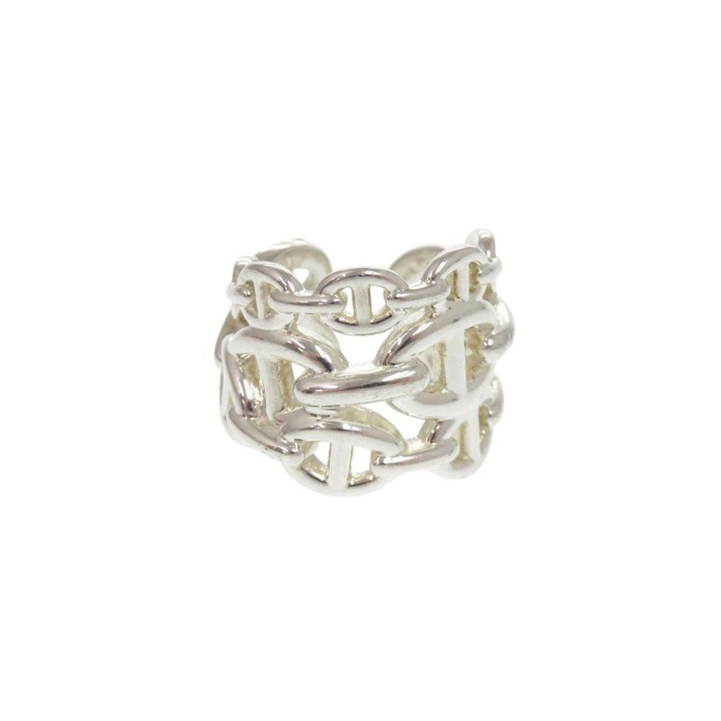 Hermes Chaine D'ancre Anchene GM Size 53 Silver 925 Ring 0340 — view 4