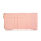 Bottega Veneta Trifold Wallet Zipper Rose — view 4