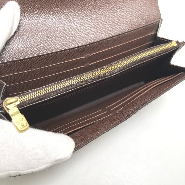 Louis Vuitton Damier Round Zipper Portefeuille Sarah — view 4