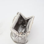 Chanel Fishmouth Chain Shoulder Bag Silver Vintage 3 rd — view 9