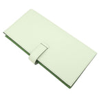 Hermes Long Wallet Bearn Soufflet Verso Veau Epsom Vert Fizz Yucca Silver