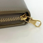Loewe Round Zipper Long Wallet Brown — view 9