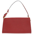 Louis Vuitton Pochette Accessoires Epi Leather Castilian Red Handbag — view 2