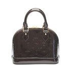 Louis Vuitton Monogram 2-Way Alma BB Handbag Amarante — view 4