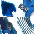 Hermes Handbag Cannes PM Canvas Blue — view 8