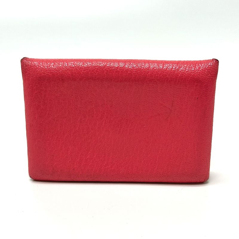 Hermes Card Case Calvi Epson Rose Azalea Pink — view 3