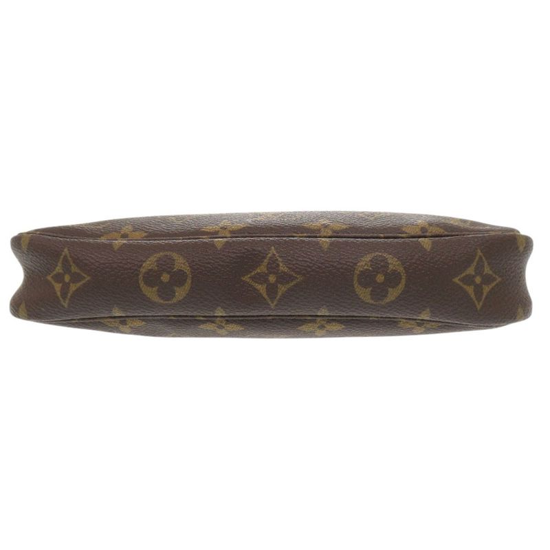 Louis Vuitton Pochette Accessoire Monogram Brown Accessory Pouch 1258 — view 3