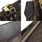 Louis Vuitton Tote Bag Westminster PM Damier Canvas Brown Gold Hardware — view 5