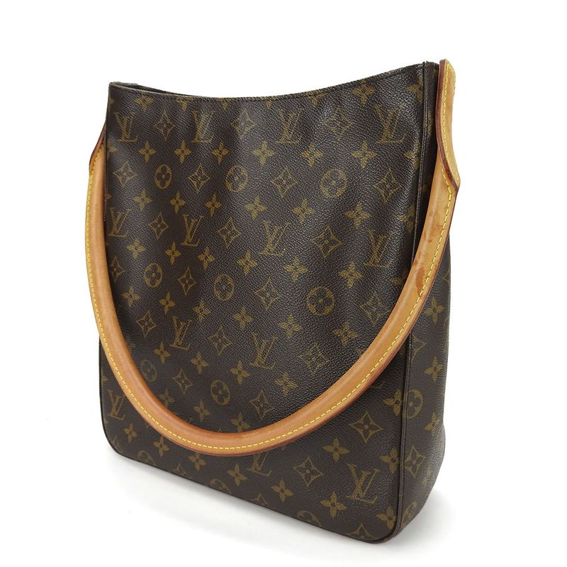 Louis Vuitton Looping GM Shoulder Bag Monogram Canvas Nubuck — view 2
