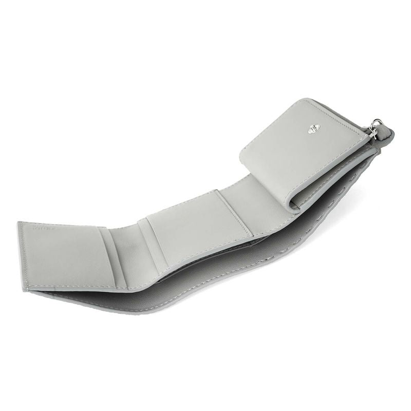 Fendi Trifold Wallet Beekaboo Gray — view 5