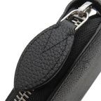 Louis Vuitton Long Wallet Zippy Monogram Mahina Noir Black Silver — view 5
