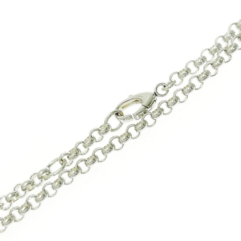 Gucci Silver Round Logo Necklace 20.9 g 925 Engraved — view 7