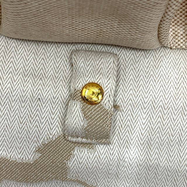 Hermes Toile Chevron Wall Hanging Pocket Horse Pattern — view 7