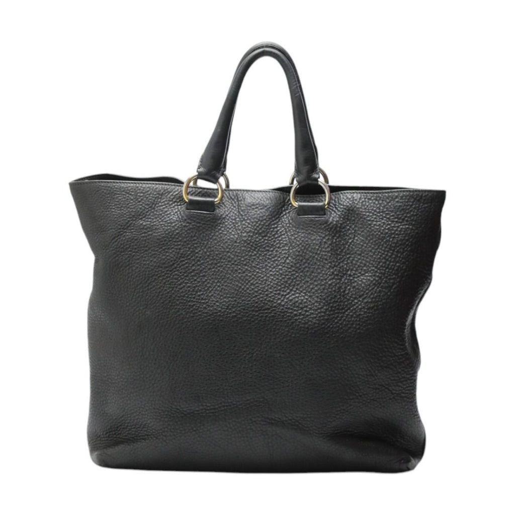 Prada 1 Bg865 2 E8 K Vitello Phenix Handbag Crossbody Bag Black — view 2