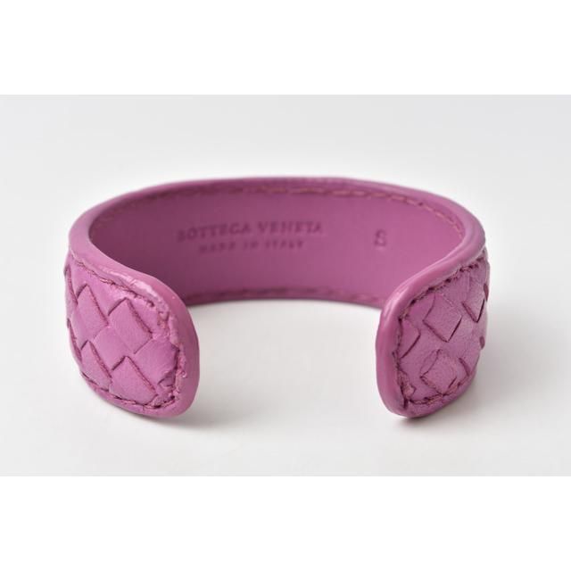 Bottega Veneta Bracelet Bangle in Nappa Light Purple — view 6