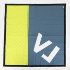 Louis Vuitton Handkerchief Monogram Logo Yellow Blue — view 3