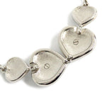 Chanel Necklace Heart Rhinestone Silver 23 B Abb614 Faux Pearl Coco — view 6